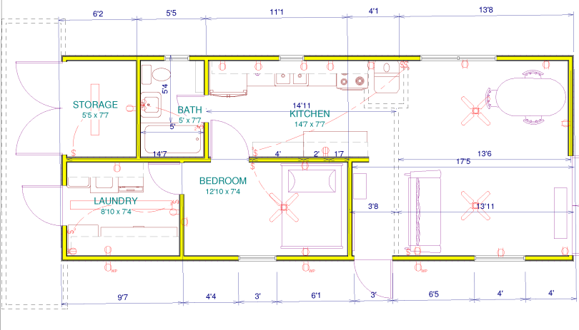 Conex Homes Floor Plans